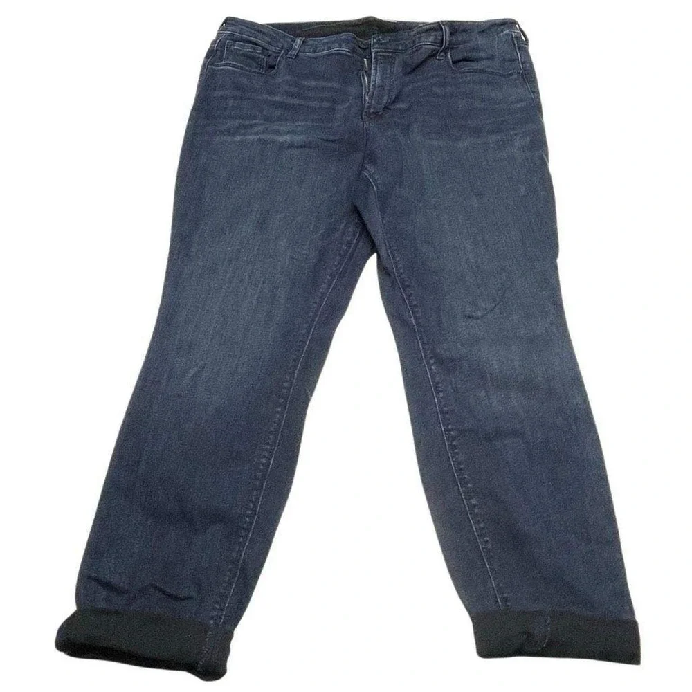 Old Navy Dark Rinse High Rise Rockstar Super Skinny Jeans